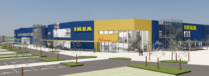 IKEA Maebashi / Opened on January 1th, also serves as a logistics base