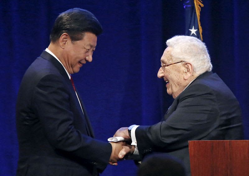 中国国家主席、キッシンジャー氏死去で米大統領に哀悼の意