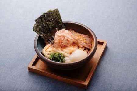 Ninben's "Nihonbashi Dashiba Hanare" has a limited winter menu starting today, including "Yuzu-fragrant mixed udon"