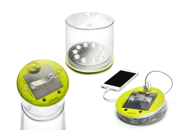 The popular model of the inflatable solar lantern “M Powered” “M Powered Outdoor 2.0Pr…