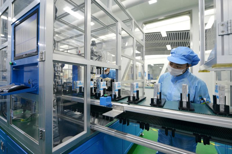 Caixin's China manufacturing PMI was 11 in November, the highest level in three months