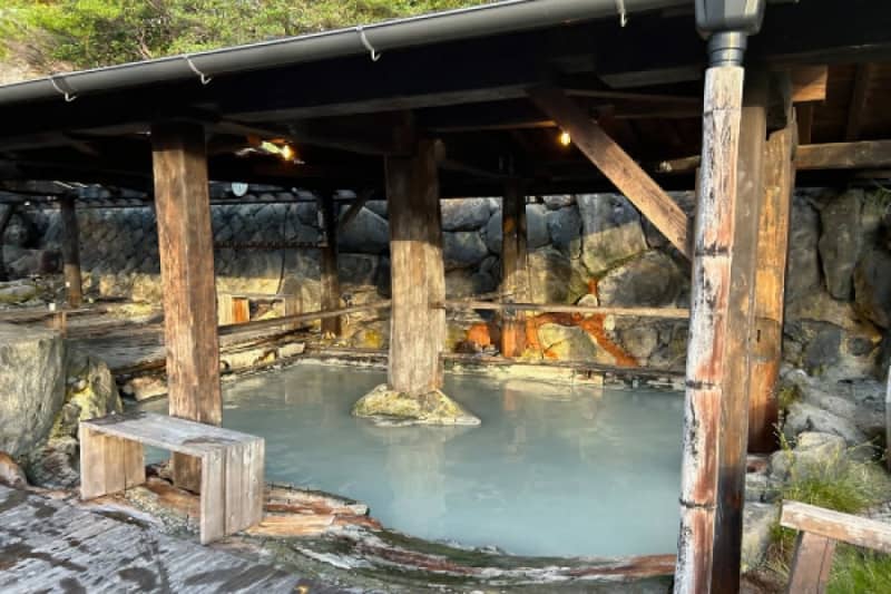 Why is Aso's hot spring "Kiraku no Yu" called so? Learn about “coexistence of nature and people” on-site