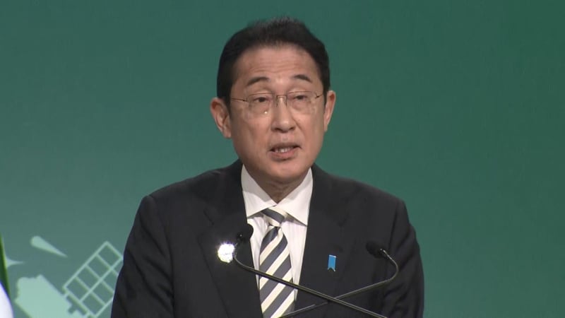 "No new domestic coal-fired power plants will be built" Prime Minister Kishida speaks at COP28