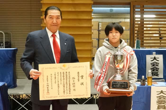 <Wrestling> [Photo Collection] 2023 Tokyo Governor's Cup National Junior High School Selection U15 Championship / Individual Award