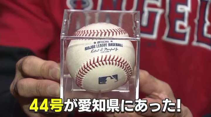 大谷翔平選手の44号ホームランボールをキャッチ！　ボールは「一生の宝物」　急遽予定を変更し観戦