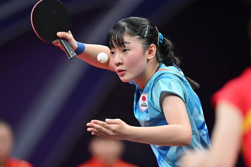 卓球・張本美和に「対抗できる選手は見当たらない」　中国の“視線”はパリ五輪後「唯一無二の存在」