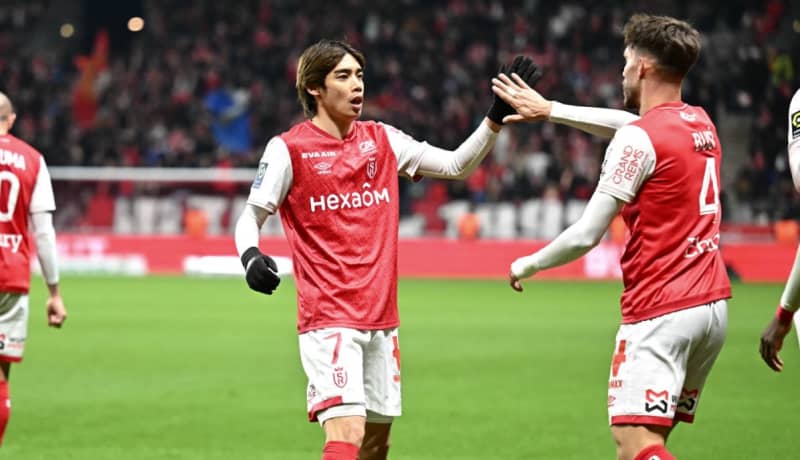 Stade Reims' Junya Ito's local evaluations against Strasbourg are divided... Keito Nakamura, who has returned, is not scored