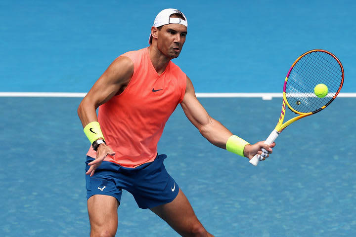 Nadal returns to tour for the first time in a year at the Brisbane International! She declared that she had overcome her injury and said, ``I feel ready.''