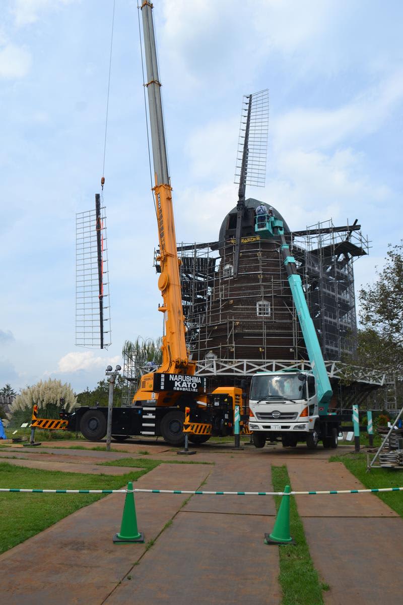 Funabashi Andersen Park collects donations for “windmill” renovation Funabashi first CF to revive local symbol