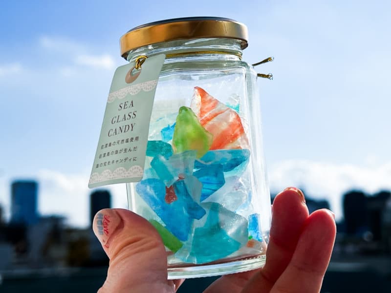 [A beautiful souvenir you should buy now] Beautiful like real glass!Sado Island “Sea Glass Candy”