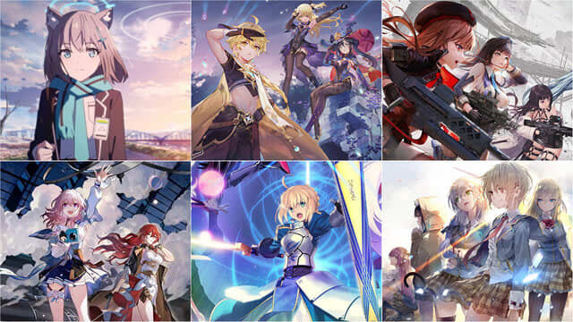 スマホゲームの「人気ベスト10」発表！『原神』『スタレ』『FGO』『NIKKE』『ブルアカ』が…