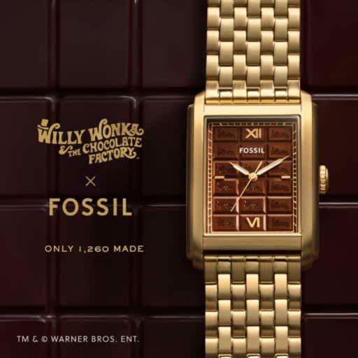 [Fossil] The Willy Wonka collection is now available! Accented with the worldview of the movie♡