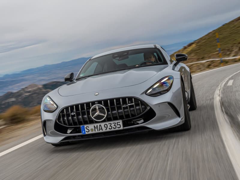 Mercedes AMG GT 63 4Matic+Coupe overseas test drive.Dynamic driving and highly practical spaciousness...