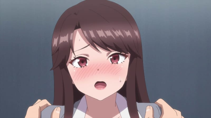 吏子の唇をふさぐようにキスをした野間は濡れた指先を見せつけて…『しーくれっとみっしょん』第8話