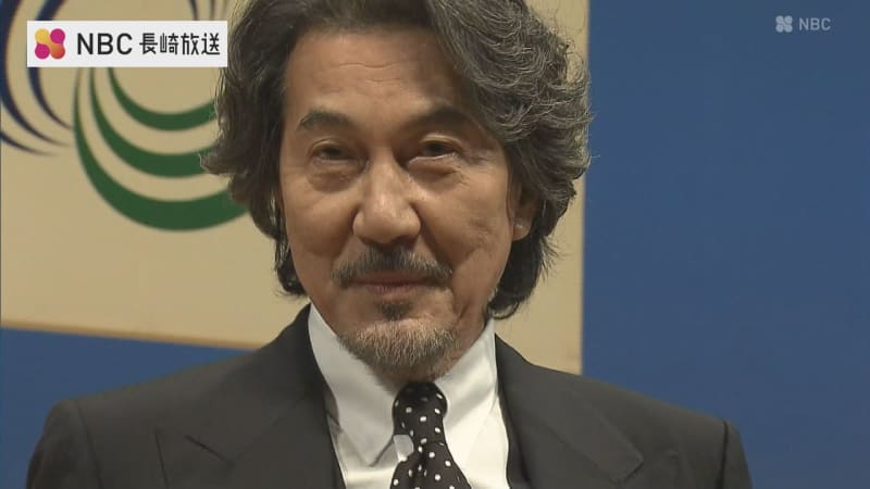 俳優・役所広司さんに市民栄誉賞 「50年後・100年後、また見てもらえるような映画に参加したい…