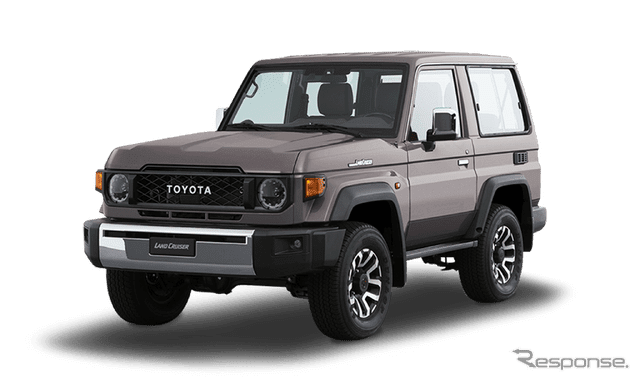 Not in Japan!Toyota Land Cruiser 70 3-door short body...to be released in UAE, Middle East