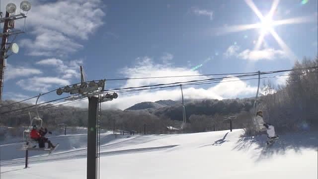 The north area of ​​Nekoma Mountain, one of the largest ski resorts in Japan, is now open! Scheduled for the south area on the 22nd (Fukushima Prefecture)