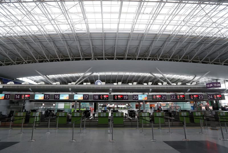 首都キーウの空港再開に自信　ウクライナ、時期は不明