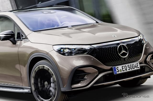 [Mercedes-Benz EQE SUV new model test drive] The driving experience of the "Private Edition EQS" is surprisingly sporty...