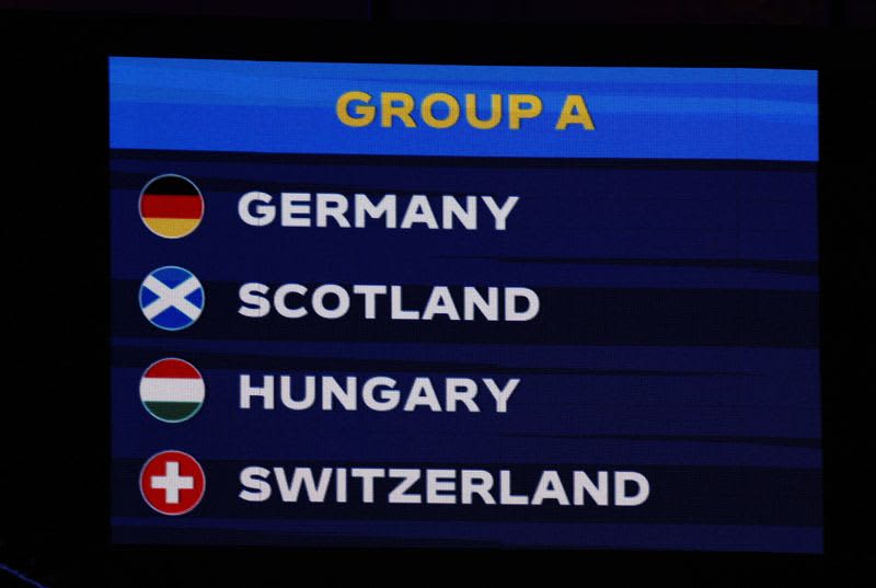 Soccer = Host Germany faces Scotland in Euro opener