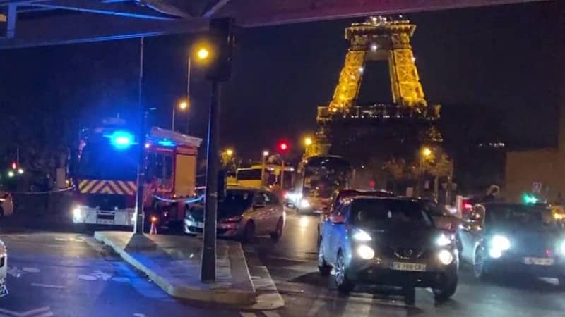 One person killed in attack on passerby near Eiffel Tower in Paris, man arrested with knife