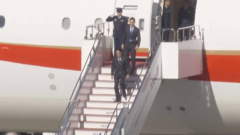 [Breaking News] Prime Minister Kishida returns from Dubai, highlighting the difficulty of bringing the Middle East situation under control