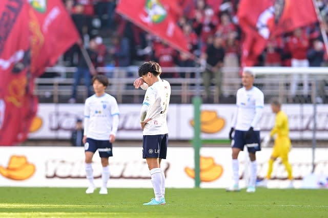 横浜FC、奇跡のJ１残留ならず…敵地での鹿島戦で１－２敗戦、J２降格が確定