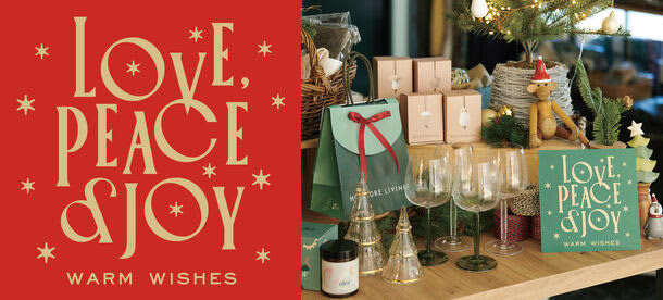 Wishing you warmth and happiness during the holiday season.Lifestyle shop “HOWMORE LIVING” has opened...