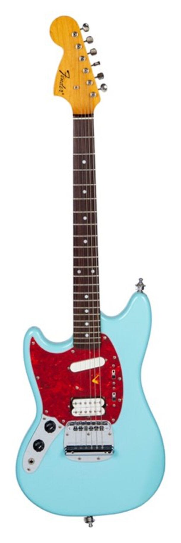 The legendary "Skystang I" guitar used by Kurt Cobain at Nirvana's final performance is a Japanese...