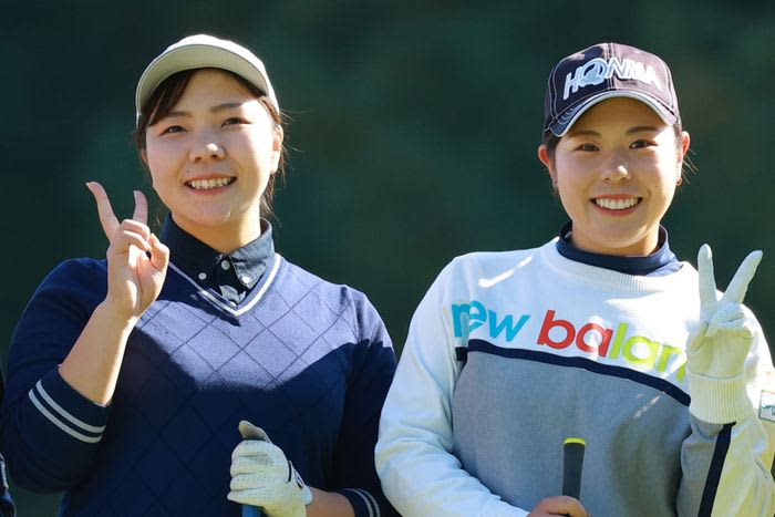 Hina Arabu, who has 1 victory on tour, ``I wish I had gotten there sooner.'' Mikari Kuroda, who is participating this season, ``I could have fought here a little more...