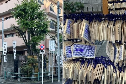 縁切り神社の「絵馬」にプライバシー保護の波、参拝客「本名書かないと効果感じない」　シールや”重…