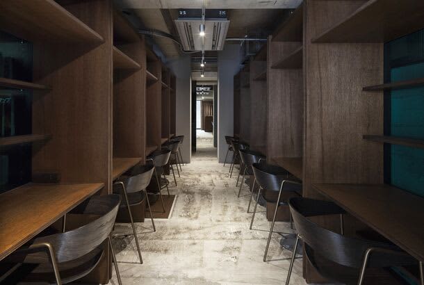 Seibundo, a used bookstore with a reading space themed around art and business, opens at Kyobashi Station in Tokyo...