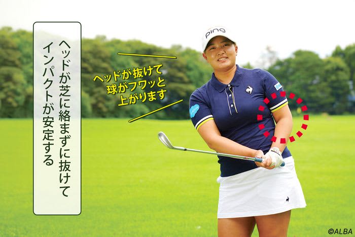 Skipping the winter rough will ruin your score!Learn how to hit with the left elbow