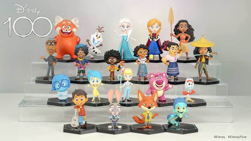 ディズニー100のミニフィギュアが第5弾発売。エルサやアナ、ミラベルにニックとジュディもいるよ！