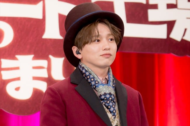 Da-iCE Sota Hanamura, who was in charge of the complete dubbing version of "Wonka", said, "It gave me an opportunity to reevaluate my own songs."