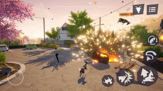 家族団らん中でもヤギ大暴走！人気ヤギシミュ続編『Goat Simulator 3』iOS/An…