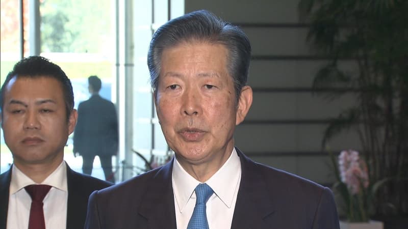 Komeito representative Yamaguchi demands Prime Minister Kishida to “take measures that will restore public trust as the Liberal Democratic Party” Factional party issue