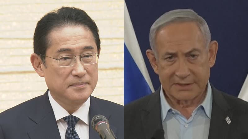 「民間人の犠牲者が増えることは避けるべき」　岸田総理がイスラエルのネタニヤフ首相との電話会談で…