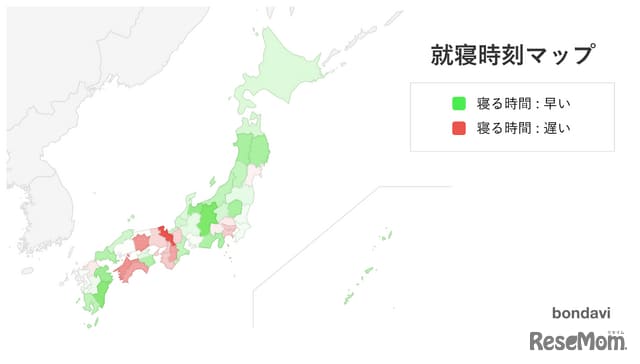 早寝ランキング1位長野県…早起き1位は？