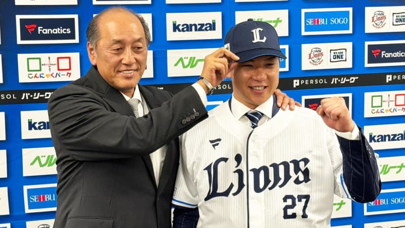 [Seibu] Ginjiro Sumiya, who returned to his old club after six seasons, held a press conference, saying, ``I feel like I'm going to do everything.'' His uniform number is 6.