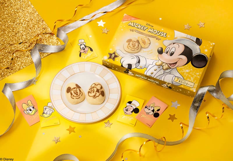 ゴールド＆白タキ・ミッキーがクール！　東京ばな奈のエコバッグ付き「銀座のキャラメルケーキ」で1…