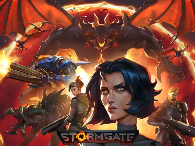 The new RTS “Stormga” from the developers of “StarCraft II” and “Warcraft III”…