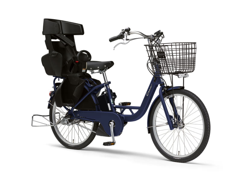 ヤマハ「PAS」子乗せ電動アシスト自転車2024年モデル　バッテリー大容量に