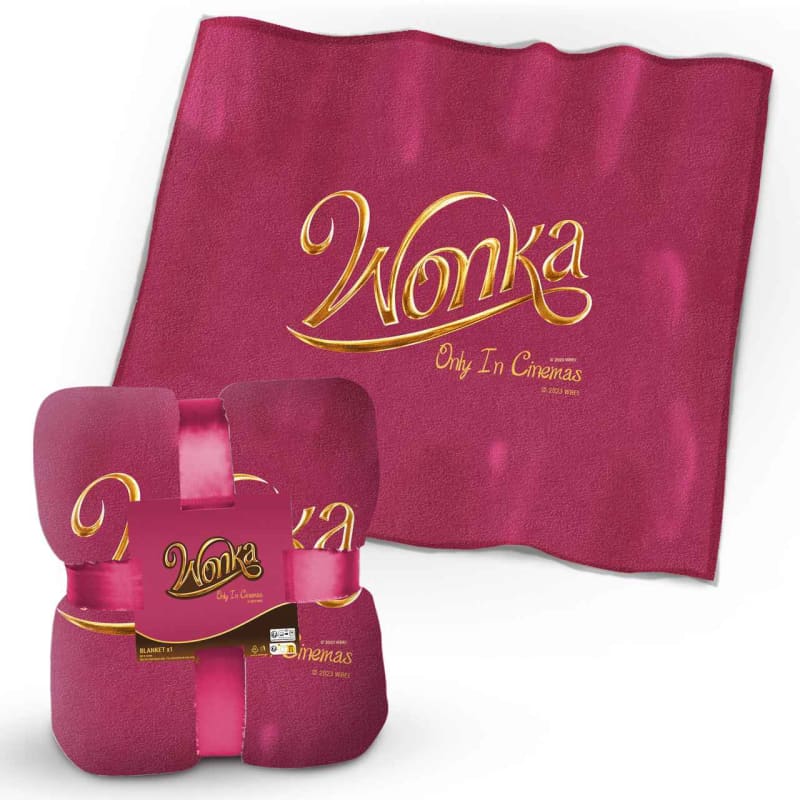 [Present] ``Wonka and the Chocolate Factory'' blanket for 4 people!
