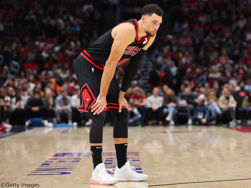 Bulls' Zach LaVine, who was reported to be out for 3-4 weeks due to inflammation in his right foot, talks about the current situation.