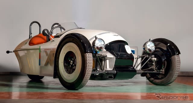 Morgan begins development of lightweight 3-wheel EV sports car and announces prototype...