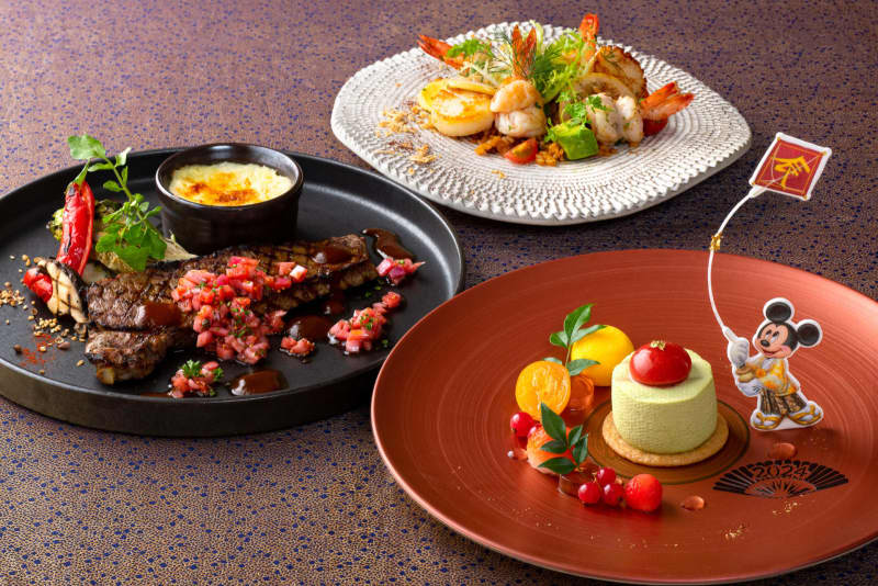 Bring out the deliciousness of the meat by carefully grilling it!Delicious New Year's dinner at Empire Grill...