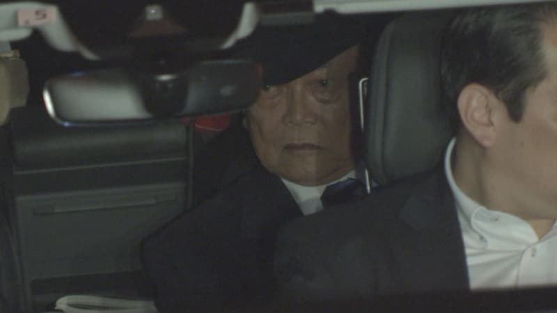岸田総理が麻生副総裁と会談　安倍派の政治資金の問題めぐり意見交換か