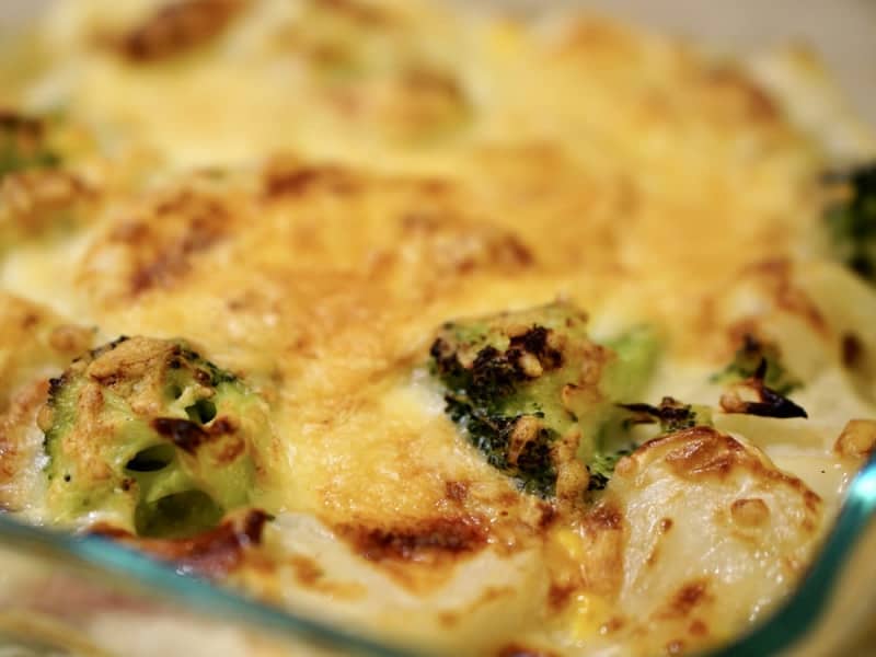 The quickest way to make white sauce is ``seriously good'' using an unexpected twist?