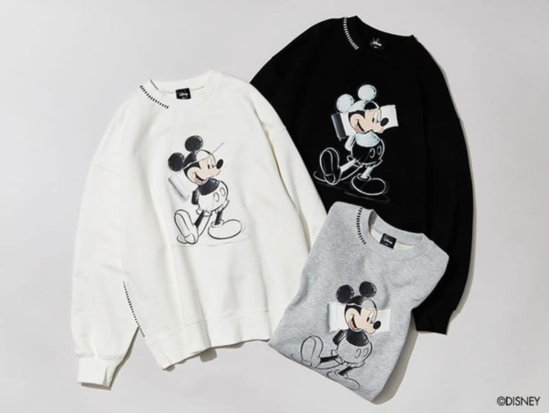 The third Disney design is now available from tk.TAKEO KIKUCHI!Key points for this winter coordination...